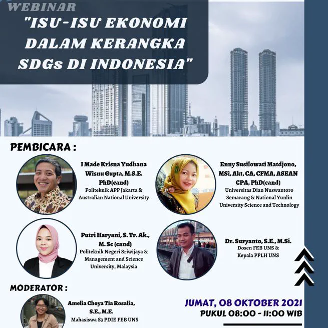 Economic Issues in the SDGs Framework in Indonesia