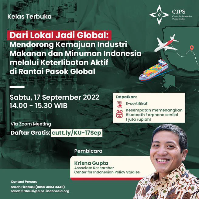 Behind the Packaging: Understanding Global Supply Chains in Indonesia's Food Industry