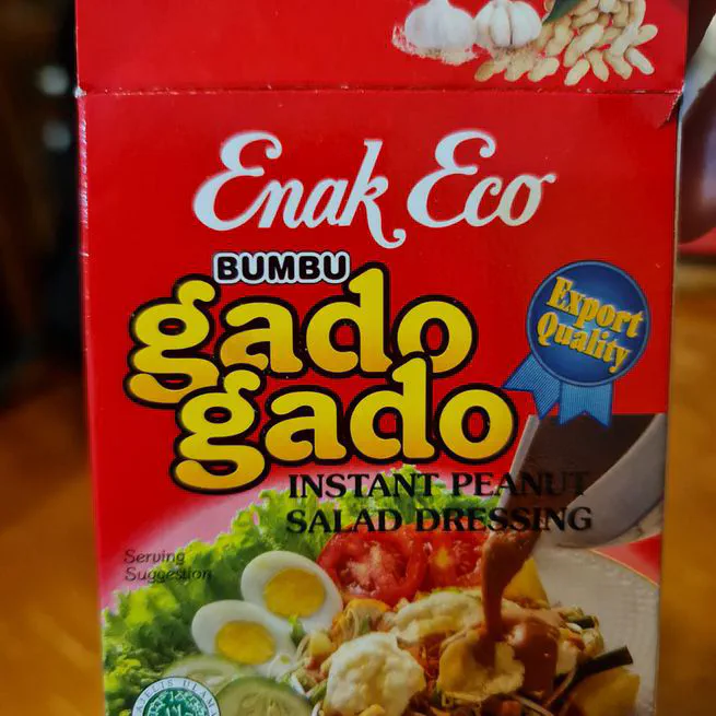 Global Value Chain dalam bumbu gado-gado